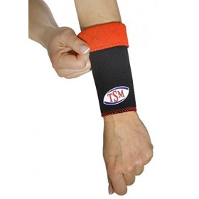 TSM 88 2111 Bandage de Sport Manchette pour Avant-Bras Noir Taille XL