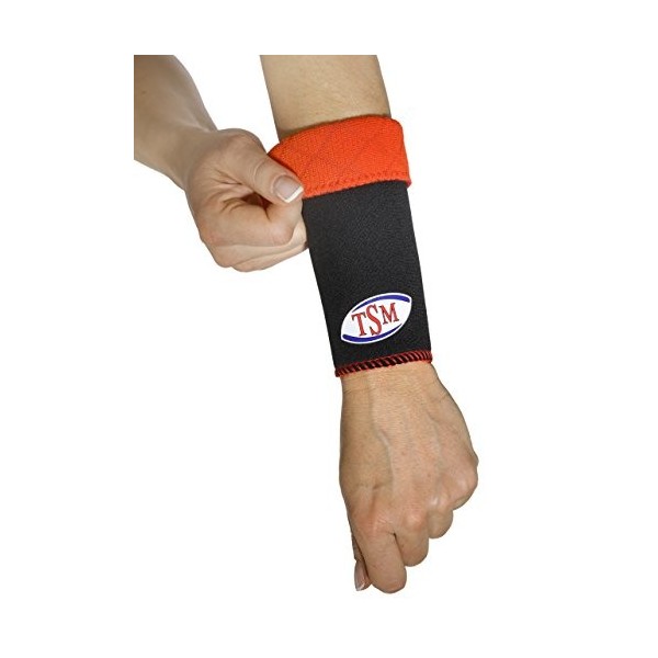 TSM 88 2111 Bandage de Sport Manchette pour Avant-Bras Noir Taille XL
