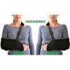 Sportherapy Orthèse Bras Droite/Gauche avec Bande Réglable| Maintien du Bras | Echarpe de Bras Orthopédique Respirante et Hyp