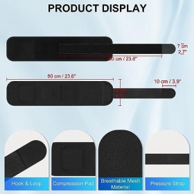 supregear Bracelet de Compression pour Tendinite et Triceps, Manchon de Compression pour Détresses Musculaires Soutien de Com