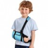 Écharpe de Bras pour Bras Gauche/Droit, Réglable Enfant Écharpe Immobilisation Bras, Écharpe Médicale pour Soutien du Bras, M