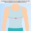 supregear Écharpe de Bras Immobilisateur dépaule, Réglable Confortable Élingue dimmobilisation du Bras dépaule Attelle de 