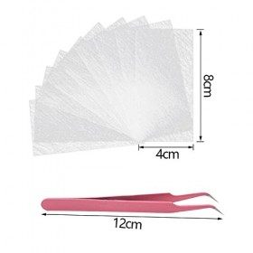 Lowats Fibre de Verre Ongles 100 Pièces Extension DOngle de Soie de Non-tissés Outil DArt DOngle en Soie Extension Dongle