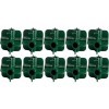 HowseHold Lot de 10 boules de canne flexibles en bambou pour cages à fruits