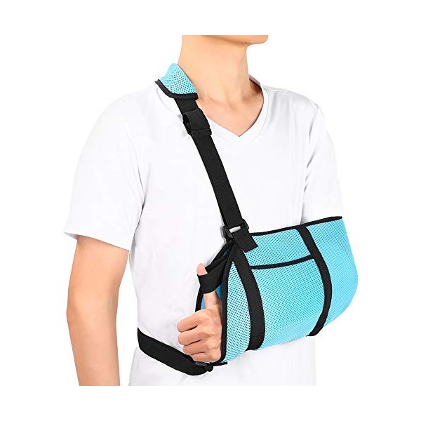 Écharpe de Bras, Arm Slings avec sangle de taille détachable, Médicale dimmobilisation Épaule pour os cassés et Fracturés, L