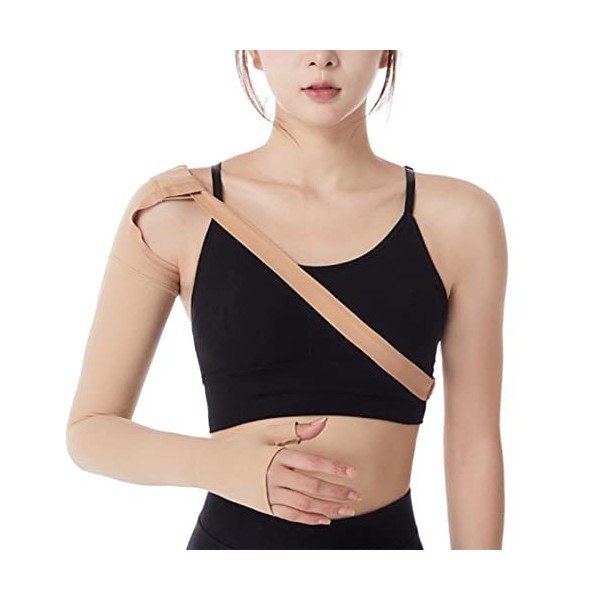 Manchon de Bras élastique, Bras de Soutien en Polyuréthane Respirant pour Main Droite/gauche L-Main droite 