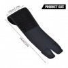 Wisebom Attelle de Doigt Protection des Doigts, Manchons de Soutien des Doigts Réutilisables pour Les Blessures Sportives, Or