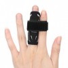 Attelle de Doigt Support de Manchon de Doigt Redresseur de Doigt, Stabilisateur de Doigt Orthèse de Douleur Protège-doigts Fi
