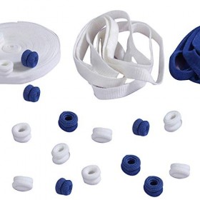 TOOLSTAR Lot de 10 bandages tubulaires de premiers secours pour doigt, 15 x 600 mm pour une utilisation sous un lit de doigt 