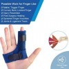 Attelle de Doigt de Déclenchement, Attelle Réglable de Doigt pour doigt déformation et fractured cassé Finger Knuckle， pour s