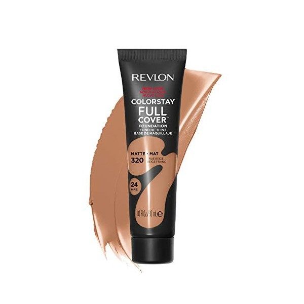 Fond de teint Revlon ColorStay Full Cover™ couvrance optimale et fini velouté N°150 Buff Fond de Teint