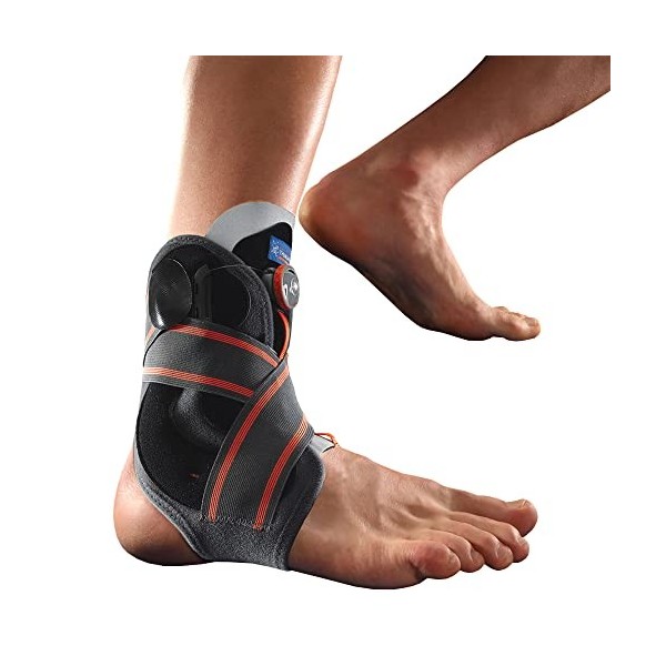 Thuasne Sport - Chevillère Stabilisatrice Boa - Chevillère Stabilisatrice Rigide - Entorse Sévère, Tendinopathie, Genou Insta