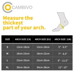 CAMBIVO Chevillere Entorse 2 Paires, Chaussettes de Compression Femme Homme, Chevillere Sport, Bas Contention pour Running, F