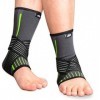 SupreGear 2-Paquet Chevillère, élastique en Nylon Tricoté à Double Sangle élastique pour la Compression du Pied et de la Chev