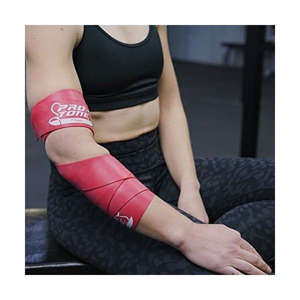 PROTONE Bande de Compression Musculaire pour la rééducation Musculaire/la mobilité/la Compression Musculaire/la récupération 