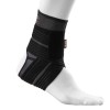 Shock Doctor Chevillère de Compression avec Support par Strap Mixte Adulte, Noir, M