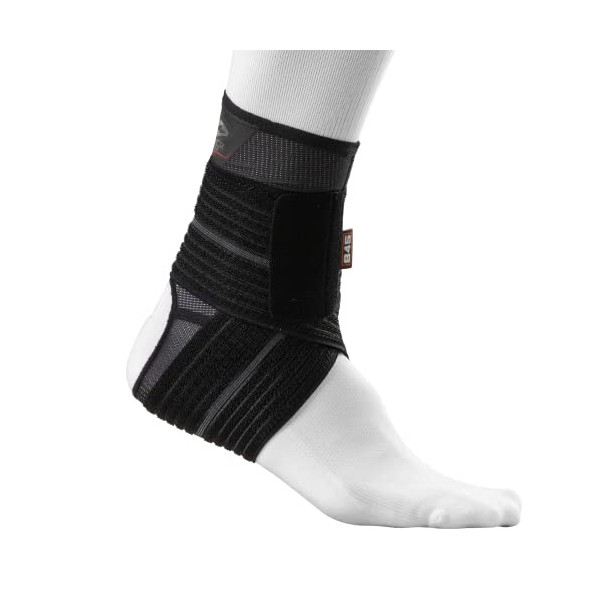 Shock Doctor Chevillère de Compression avec Support par Strap Mixte Adulte, Noir, M Chevillières