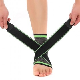 Chevillère de compression pour le sport, tendinite dAchille, pied et fasciite plantaire, sangle de soutien du talon et du te