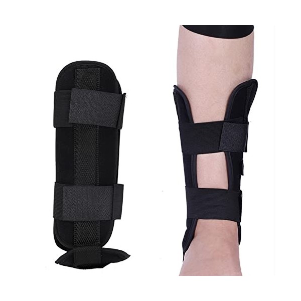 Orthèse de pied respirant, orthèse de pied de cheville Orthèse de cheville Protection de soutien Attelle dentorse Récupérati