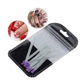 Extension dongle en fibre de verre, 10 pièces réparation dongle professionnel outil de manucure en fibre de verre