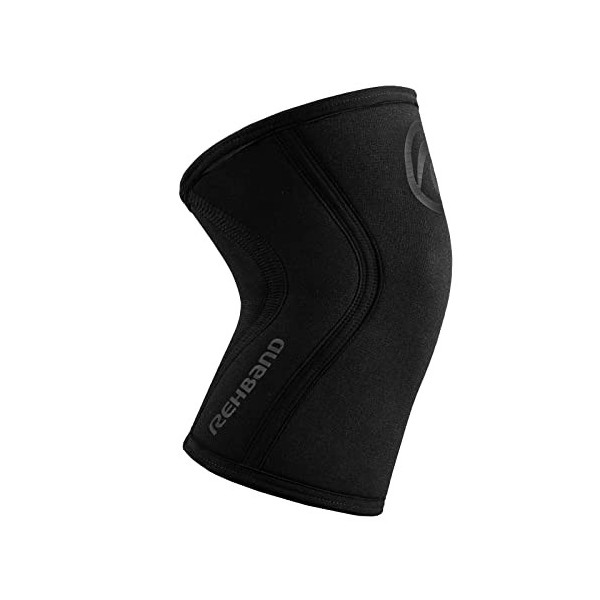 Rehband Bandage de genou 5 mm pour soutenir les genoux - Stabilise les articulations et les muscles - Idéal pour le sport la 