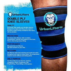 Urban Lifters Knee Sleeves Double Ply XL 