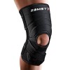 Zamst ZK-7 Genouillère Stabilisation Ligamentaire Latéraux Croisés Forte, Noir, XXL