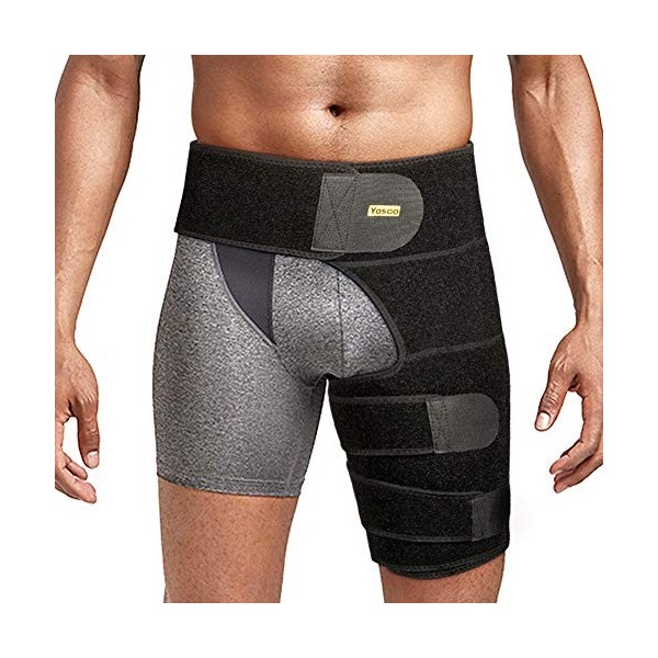 Maintien de la Cuisse Compression Groin Support Cuisse Soutien Néoprène Soulagement de la douleur Pour la Douleur De la Hanch