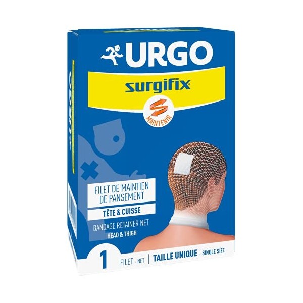 Urgo - Surgifix - Filet de maintien de pansements - Taille Unique - Tête et Cuisse