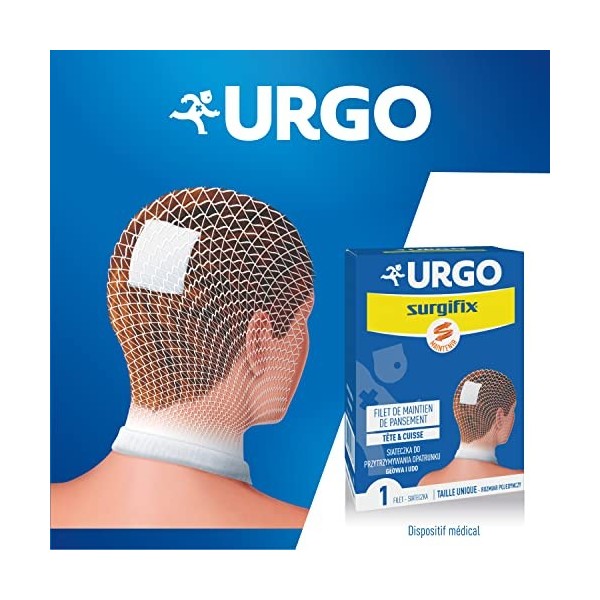 Urgo - Surgifix - Filet de maintien de pansements - Taille Unique - Tête et Cuisse