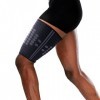 FITTOO Sports Compression Thigh Support Support élastique pour la récupération des entorses pour hommes et femmes L 