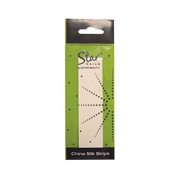 Star Nails Chine Soie Bandes 1.8m Adhésif Professionnel Ongle Système Kit