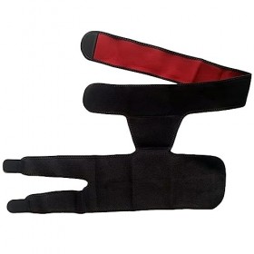 Layhou Bandage de soutien de laine réglable pour la cuisse - Compression de la cuisse - Prévention des blessures - Accessoir