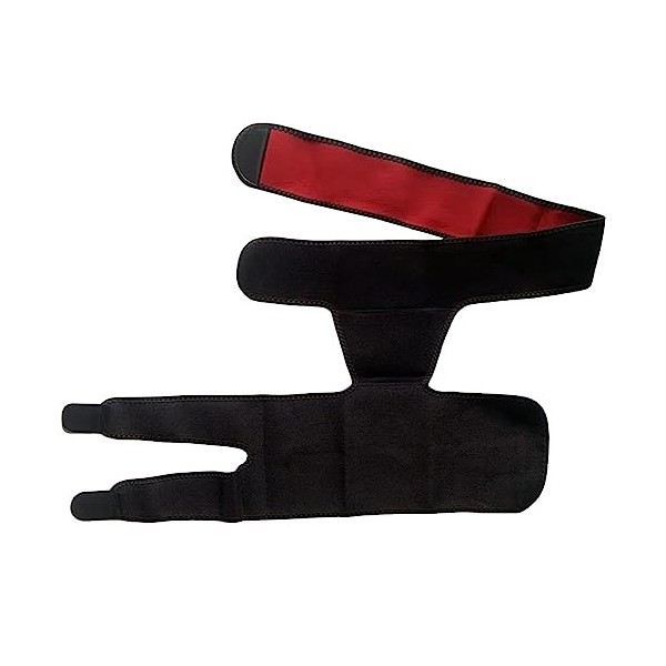 Layhou Bandage de soutien de laine réglable pour la cuisse - Compression de la cuisse - Prévention des blessures - Accessoir