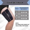 FITTOO Sports Compression Thigh Support Support élastique pour la récupération des entorses pour hommes et femmes L 