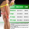 beister Manchons de compression pour les ischio-jambiers, 20-30 mmHg - Antidérapants - Pour les ischio-jambiers douloureux, a