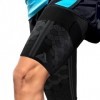 ActivRunner Manchon de soutien de compression de la cuisse 2 par paquet , sangle antidérapante réglable pour les blessures m