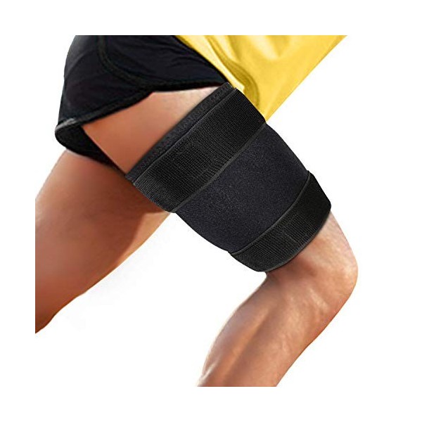 supregear Cuisse Brace Support, Néoprène Manchon de Compression pour Cuisse Blessures Musculaires, Manchon de Compression pou