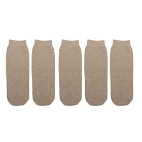 Lot de 5 Chaussettes de Moignon épaissies pour Amputés Chaussettes de Protection en Coton Respirant pour Membres Prothétiques