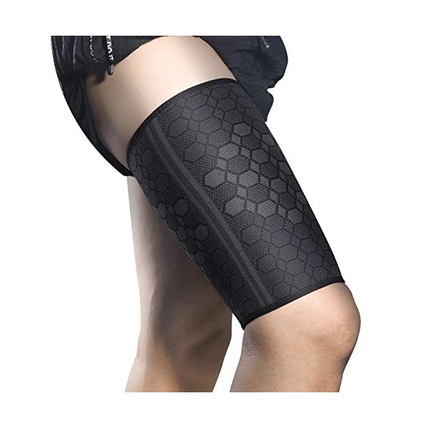 1 Paire Manchons de Compression de Cuisse Respirant Maintien de la Cuisse Support de Cuisse pour Hommes et Femmes pour Lschio