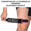 supregear Patella Bande de Soutien, Support d’enveloppement de Compression Iliotibial, Genou, Cuisse, Hanche et ITB Réglable,