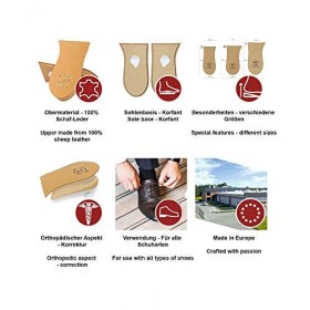 Élévateur de Talon, Rehaussement de Talon, Coussinet de Talon, Talon Compensé Orthopédique, Coussinet de Chaussure, Revêtemen