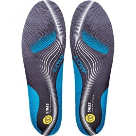 Sidas Mixte 3feet Activ Low Semelle Course pied, Bleu, Taille 44-45 EU