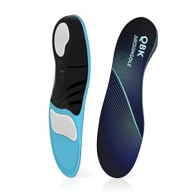 Soutien de la voûte plantaire pour pieds plats, semelles intérieures QBK à voûte plate, douleur et inconfort ciblés associés 