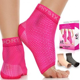 Physix Gear Chaussettes de Compression pour Fasciite Plantaire, Remplace lAttelle Fasciite Plantaire, Strapping, se combinen