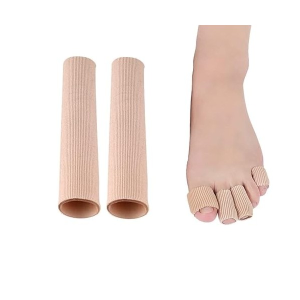 Bandage tubulaire, protection des orteils en silicone, protection c