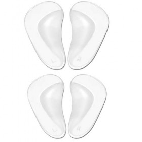 Coussinets de Gel pour Semelles de Soutien de la Voûte Plantaire pour Pieds Plats, Soutien de la Voûte Plantaire pour Fasciit