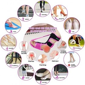 Plantarelief For Attelle de Nuit Fasciite Plantaire: Orthèse améliorée pour soulager la plantar fasciitis femmes hommes -Trai
