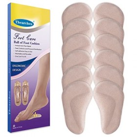 6 Paires de Voute Plantaire Semelle Orthopédique, Silicone Gel Coussinets de Soutien de la Voûte Plantaire, Pieds Plats, Cous