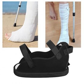 Chaussure Moulée Support de Fracture du Pied Chaussure Post-opéRatoire Fracture à Bout Ouvert PlâTre Chaussure de Protection 